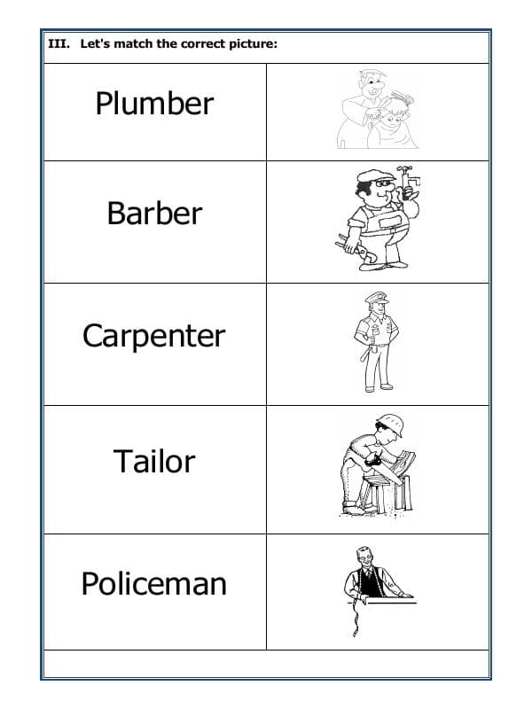 A2ZWorksheets:Science-Humans-Places In Our Neighbourhood And People Who Help Us