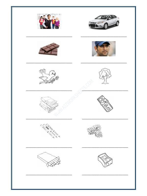 A2ZWorksheets:Language-French-French Worksheet - Qui Est-Ce Qu'Est-Ce Que C'Est