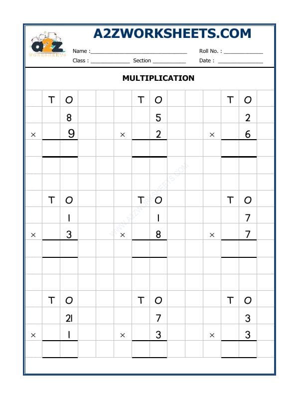 A2ZWorksheets:Maths-Multiplication-Multiplication Worksheet-05