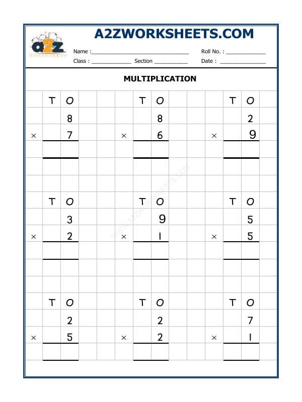 Multiplication Worksheet-06