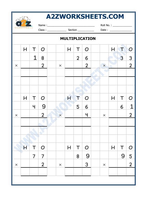 Multiplication Worksheet-05