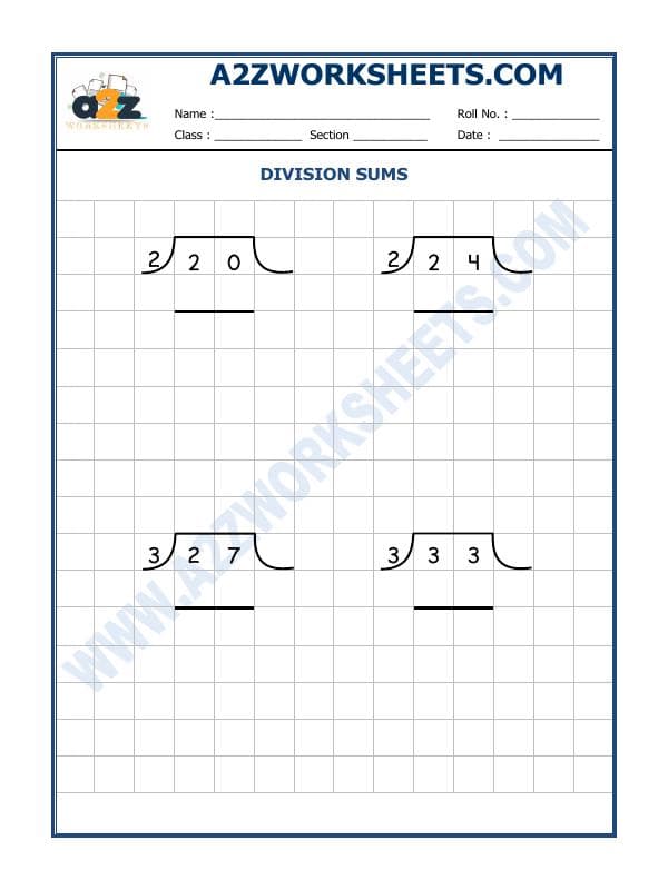 A2ZWorksheets:Maths-Division-Math Division Worksheet-05