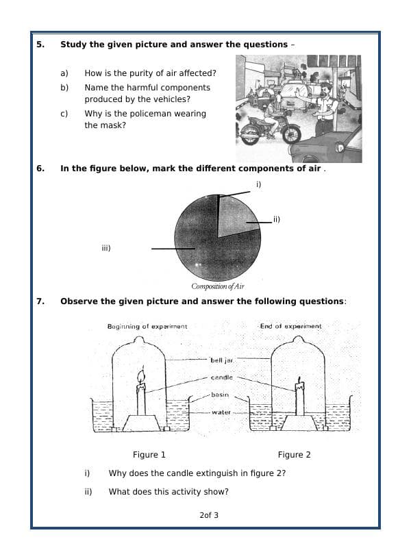 A2ZWorksheets:Science-Basic Necessities-Air Around Us