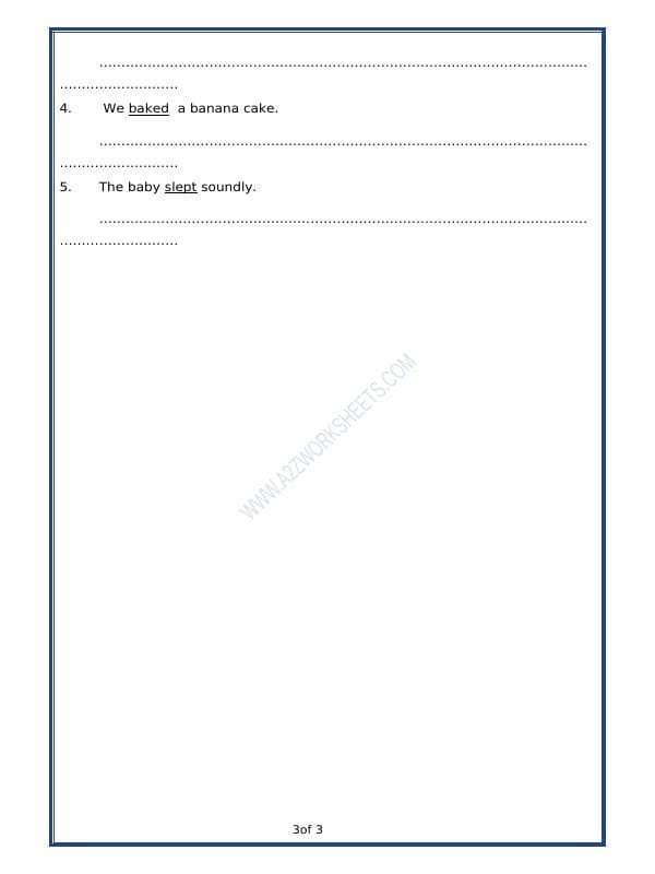 A2ZWorksheets:English-Grammar-Present Continuous Tense