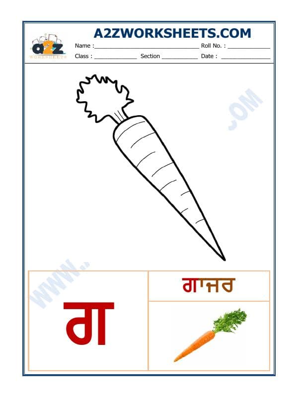 Punjabi Language - Akhar Gaga