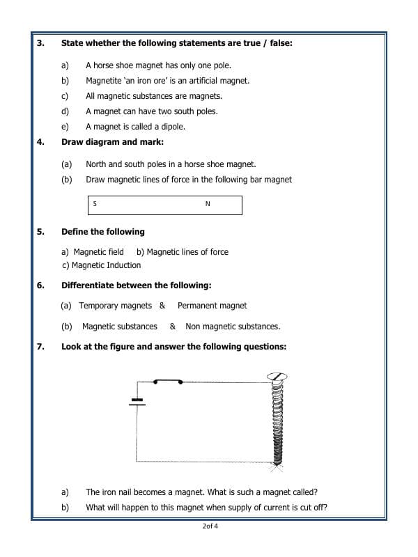 A2ZWorksheets:Science-Fun with Science-Fun With Magnets