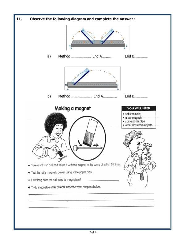 A2ZWorksheets:Science-Fun with Science-Fun With Magnets