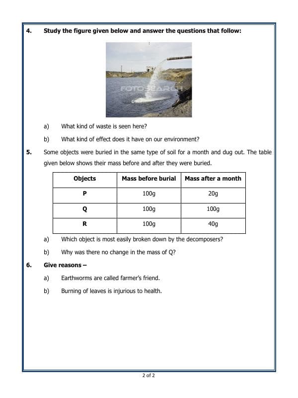 A2ZWorksheets:Science-Environment And Our Surroundings-Garbage In Garbage Out