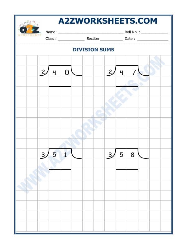 Math Division Worksheet-07