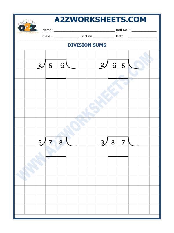 Math Division Worksheet-08