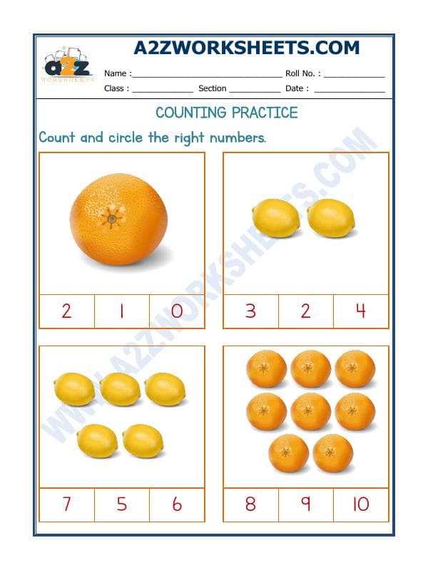 Number Recognition Worksheet-05