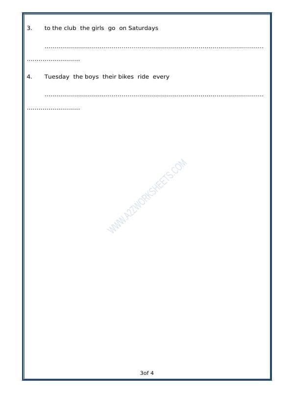 A2ZWorksheets:English-Grammar-Sentence