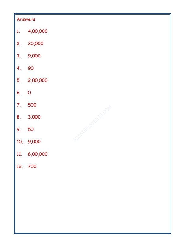 A2ZWorksheets:Maths-Place Value-Place Value-04