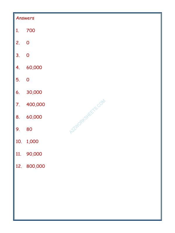 A2ZWorksheets:Maths-Place Value-Place Value-06