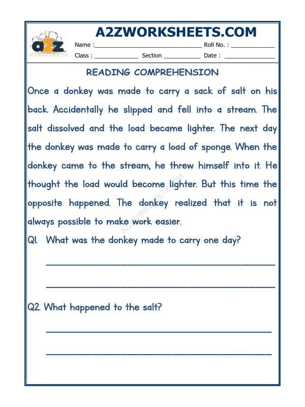 Comprehension Passage-18
