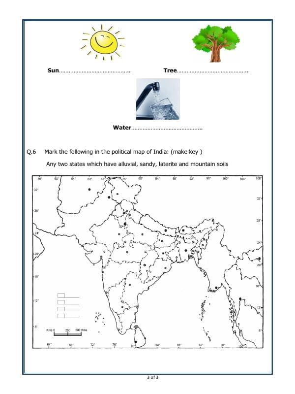 A2ZWorksheets:Science-Basic Necessities-Soil And Water Resources