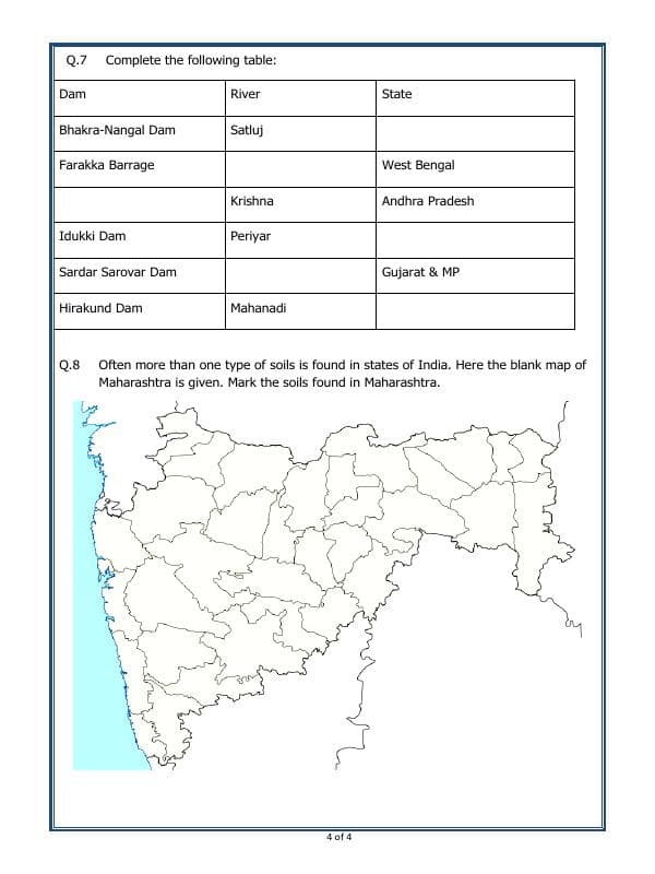 A2ZWorksheets:Science-Basic Necessities-Soil And Water Resources
