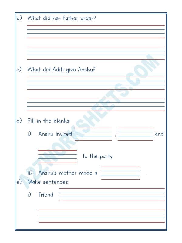 A2ZWorksheets:English-Reading-Comprehension Passage-20