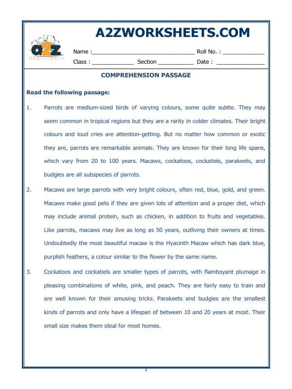 English Comprehension Passage-19