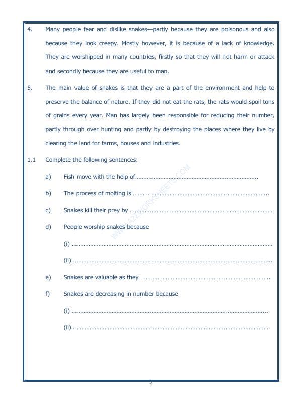 A2ZWorksheets:English-Reading-Comprehension Passage-20