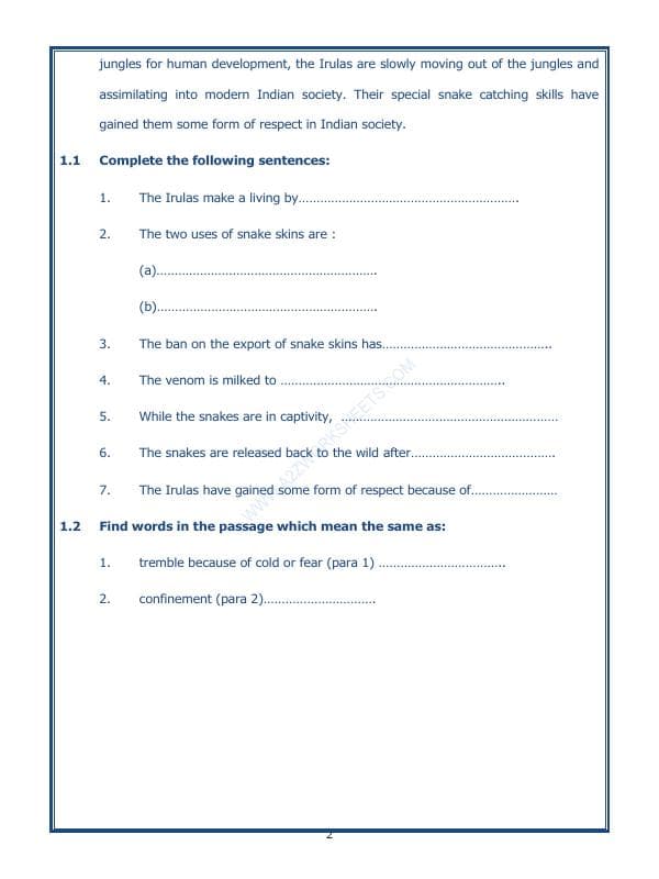 A2ZWorksheets:English-Reading-Comprehension Passage-26