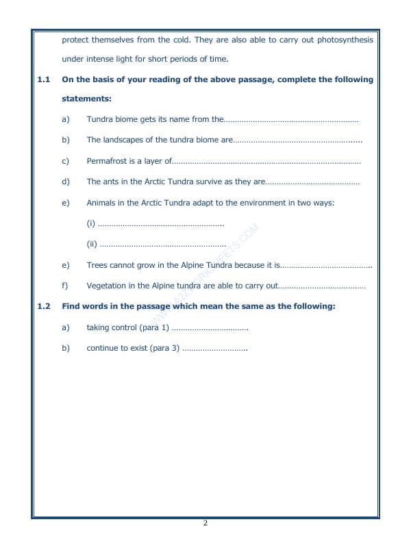 A2ZWorksheets:English-Reading-Comprehension Passage-27