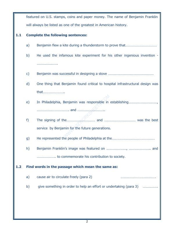 A2ZWorksheets:English-Reading-Comprehension Passage-32