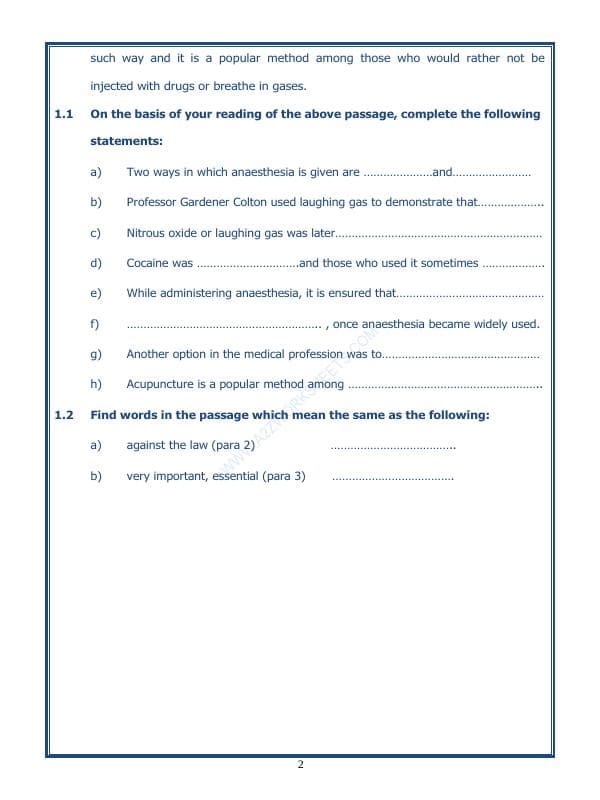A2ZWorksheets:English-Reading-Comprehension Passage-45