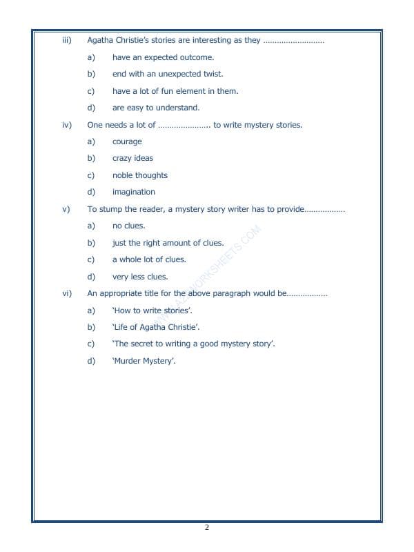 A2ZWorksheets:English-Reading-Comprehension Passage-48