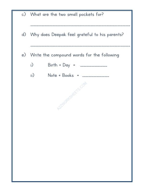 A2ZWorksheets:English-Reading-Comprehension Passage-24