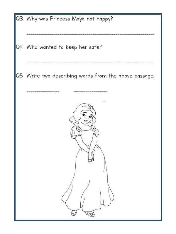 A2ZWorksheets:English-Reading-Comprehension Passage-25