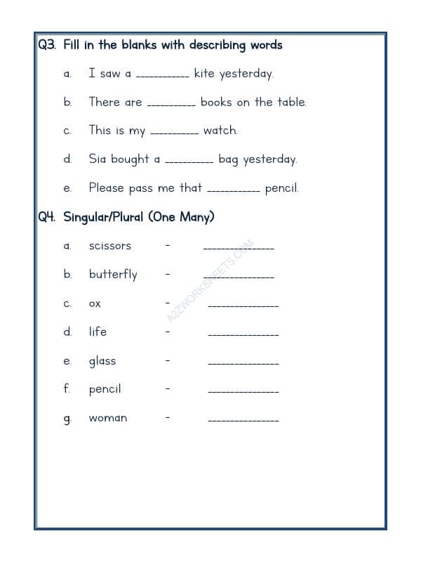 A2ZWorksheets:English-Reading-Comprehension Passage-27