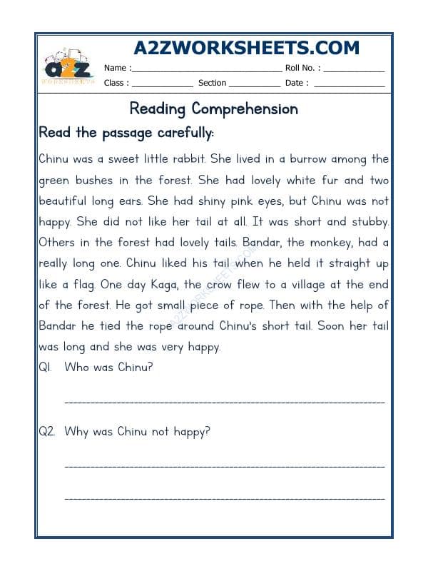 Comprehension Passage-28