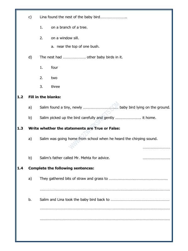 A2ZWorksheets:English-Reading-English Comprehension - 12