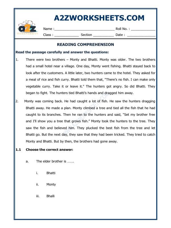 English Comprehension - 13