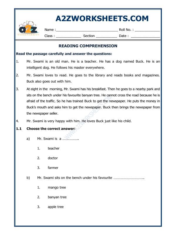 English Comprehension - 15