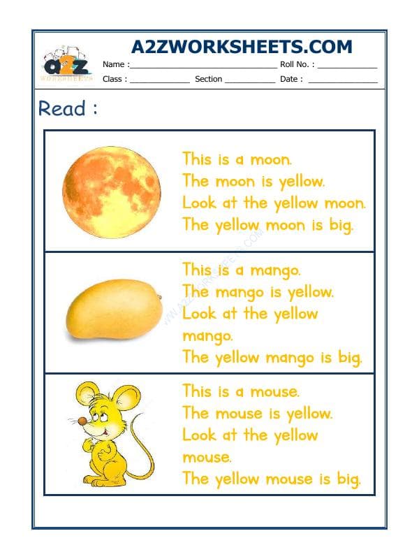 A2ZWorksheets:English-Reading-English Reading Practice-06