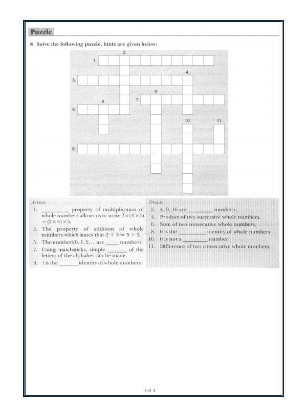 A2ZWorksheets:Maths-Numbers-Whole Numbers