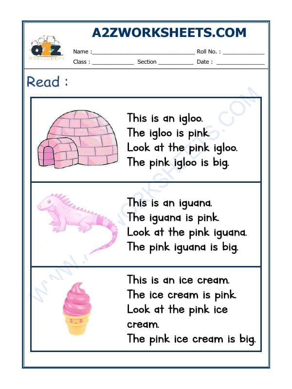 A2ZWorksheets:English-Reading-English Reading Practice-17