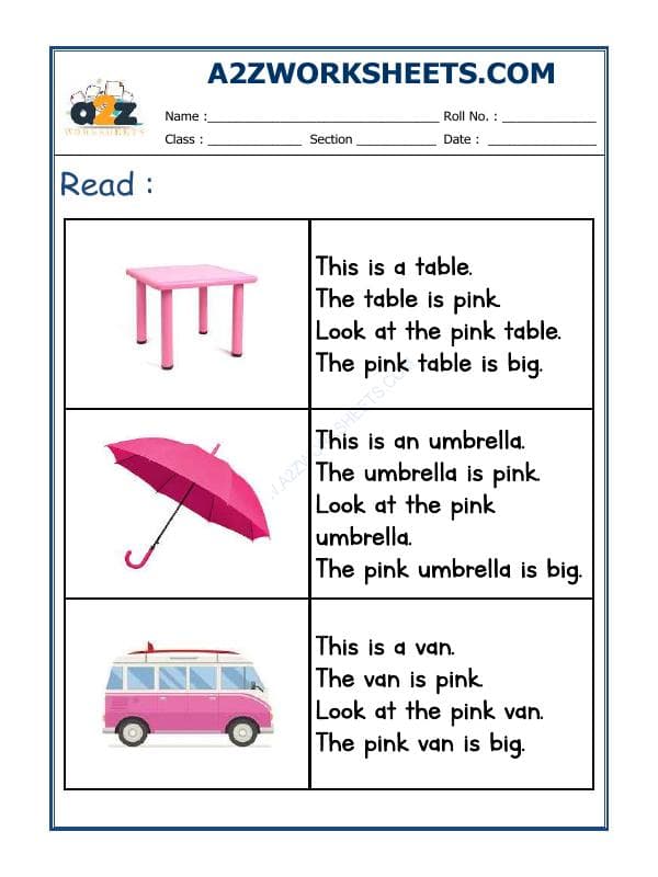 A2ZWorksheets:English-Reading-English Reading Practice-18