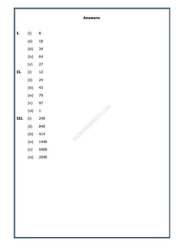 A2ZWorksheets:Maths-LCM and HCM-Lcm And Hcf-02