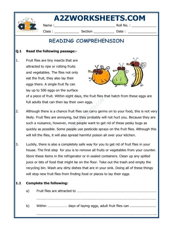 Comprehension Passage- 15
