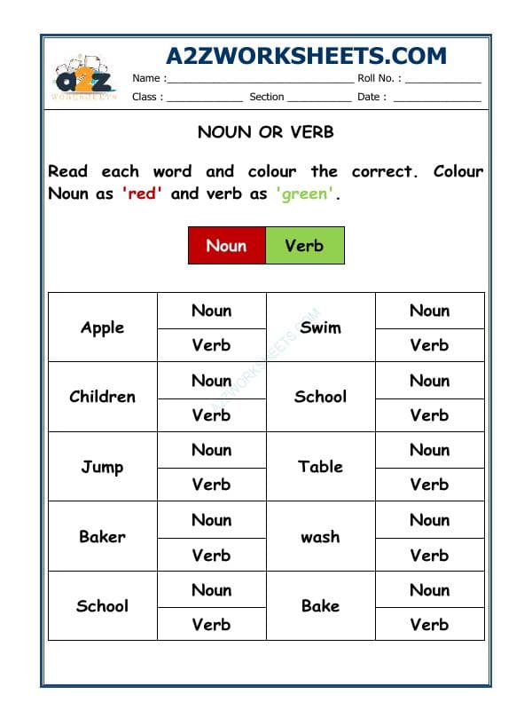A2ZWorksheets:English-Grammar-Noun Practice Sheet-02
