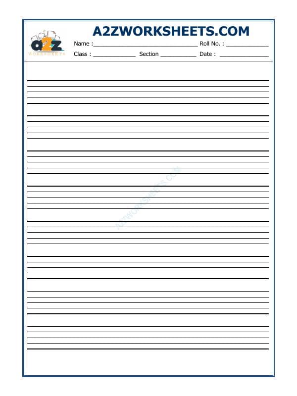 A2ZWorksheets:Language-Hindi-Hindi Practice Page