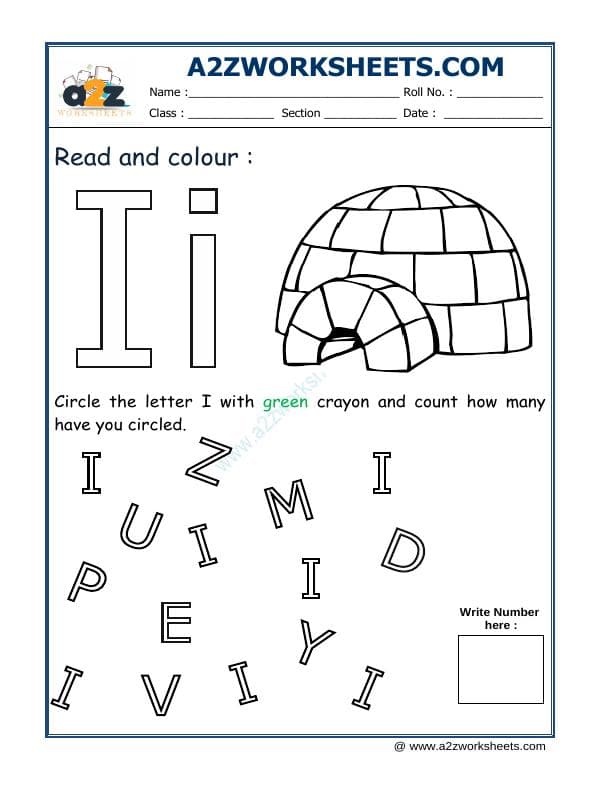 Read And Colour I
