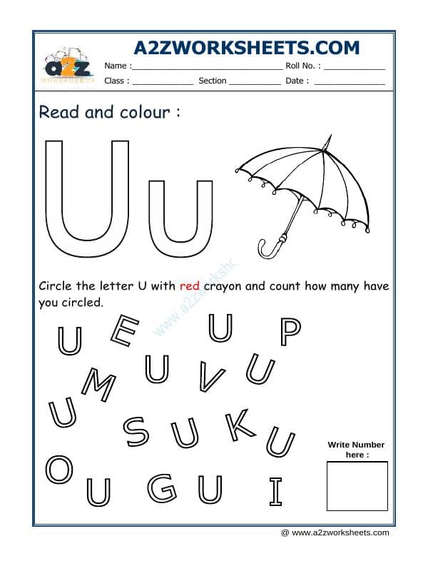 Read And Colour U