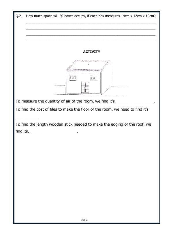 A2ZWorksheets:Maths-Measurement-Volume