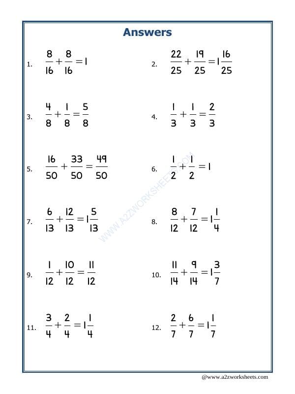 A2ZWorksheets:Maths-Fractions-Let'S Practice Fraction Addition-09