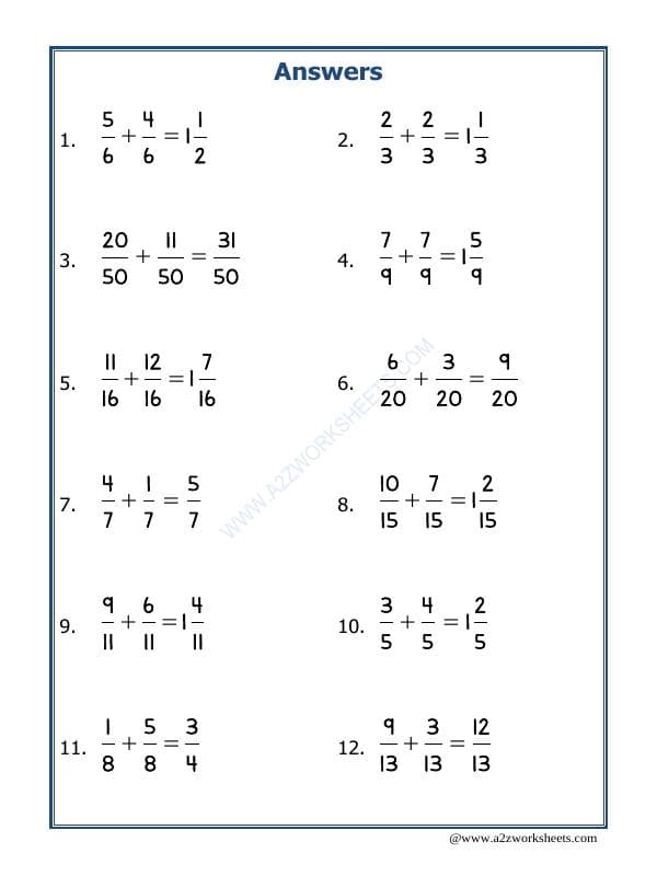 A2ZWorksheets:Maths-Fractions-Let'S Practice Fraction Addition-17