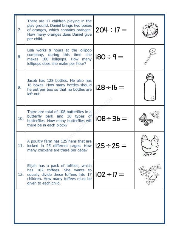 A2ZWorksheets:Maths-Division-Let'S Practice Division-01